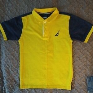 Nautica‎ Kids Polo in Yellow and Navy